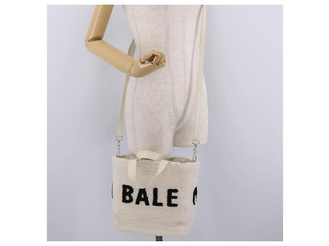 Balenciaga Sac à Main Shearing White Silver 532873 - vue 29
