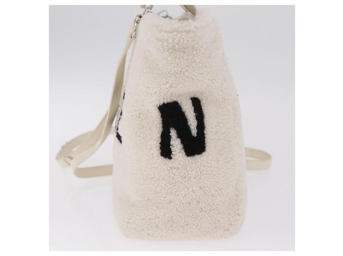 Balenciaga Sac à Main Shearing White Silver 532873 - vue 3