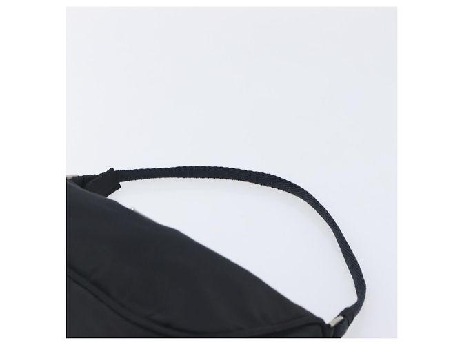 PRADA Bolsa de Acessórios Nylon Black Silver - vista 14
