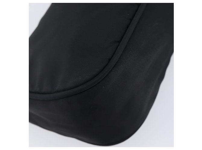 PRADA Bolsa de Acessórios Nylon Black Silver - vista 18