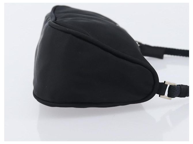 PRADA Bolsa de Acessórios Nylon Black Silver - vista 3