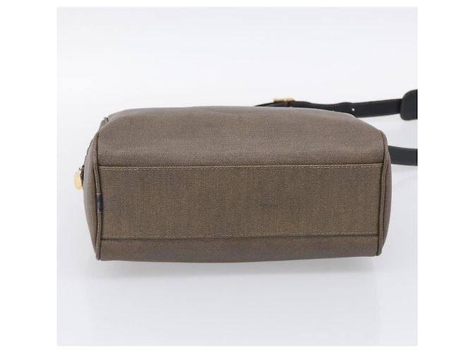 FENDI Bolso de Mano Canvas 2way Marrón Tono Dorado - vista 11
