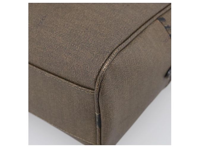 FENDI Bolso de Mano Canvas 2way Marrón Tono Dorado - vista 14