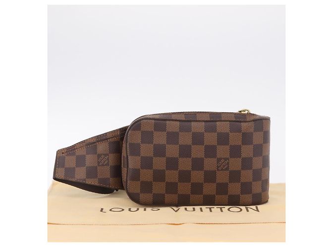 LOUIS VUITTON Damier Ebene Geronimos Shoulder Bag N51994 LV - vista 12