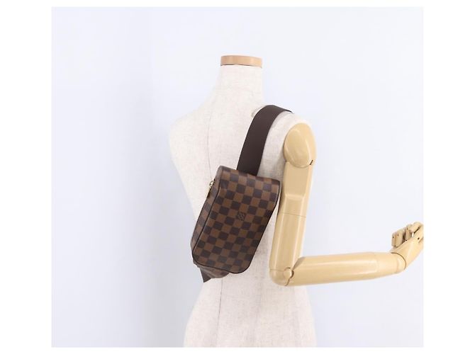 LOUIS VUITTON Damier Ebene Geronimos Shoulder Bag N51994 LV - vista 26