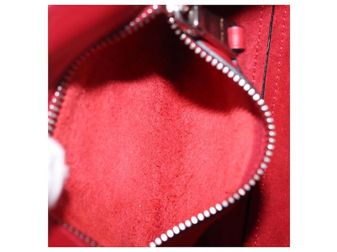 Miu Miu Shoulder Bag Leather Red Silver - vista 25