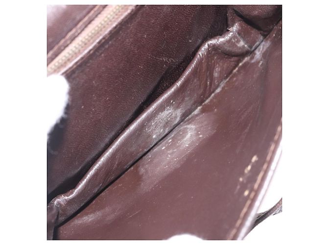 FENDI Zucca Canvas Shoulder Bag Brown Black - view 22