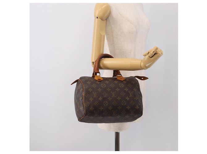 LOUIS VUITTON Monogram Speedy 25 Hand Bag M41528 LV - vista 23