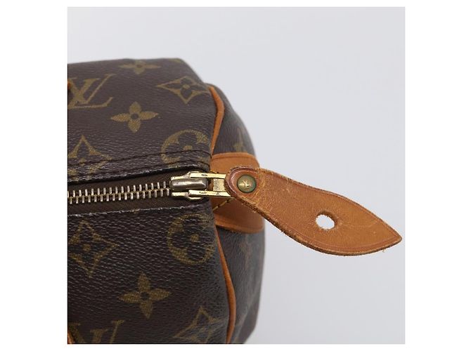 LOUIS VUITTON Monogram Speedy 25 Hand Bag M41528 LV - vista 8