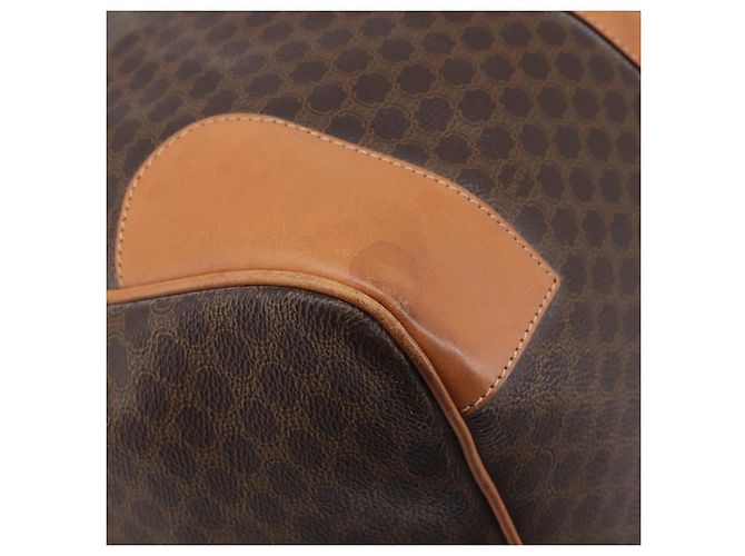 Céline CELINE Macadam Boston Bag PVC Brown Gold Tone - vista 11