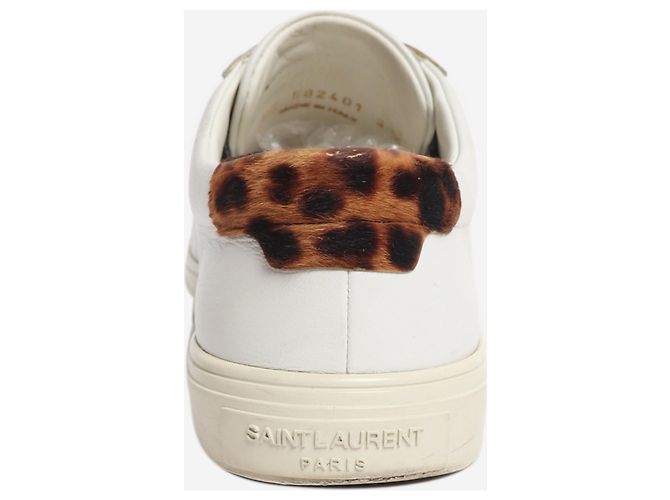 Autre Marque Andy-Sneaker aus cremefarbenem Leder - Größe EU 36.5 - Ansicht 3