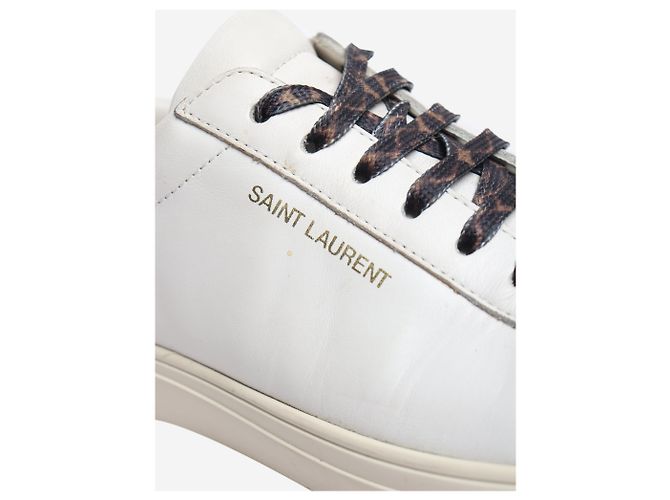 Autre Marque Andy-Sneaker aus cremefarbenem Leder - Größe EU 36.5 - Ansicht 5