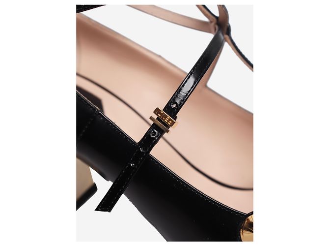 Fendi Kurzarmkleid mit Kettendetail vorne - Ansicht 5