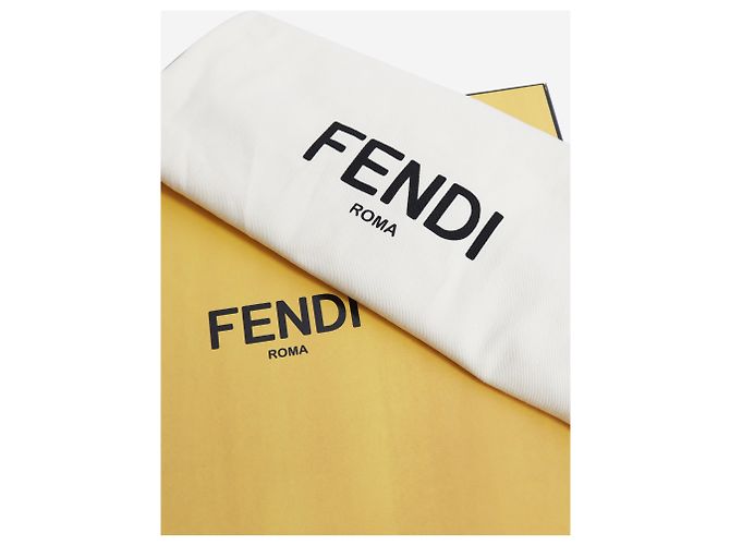 Fendi Kurzarmkleid mit Kettendetail vorne - Ansicht 8