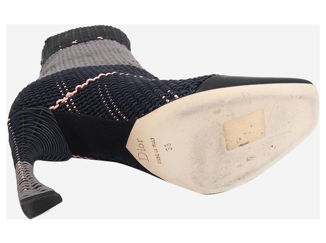 Dior Gewebe-Stiefeletten in Navy - size EU 38 - Ansicht 8