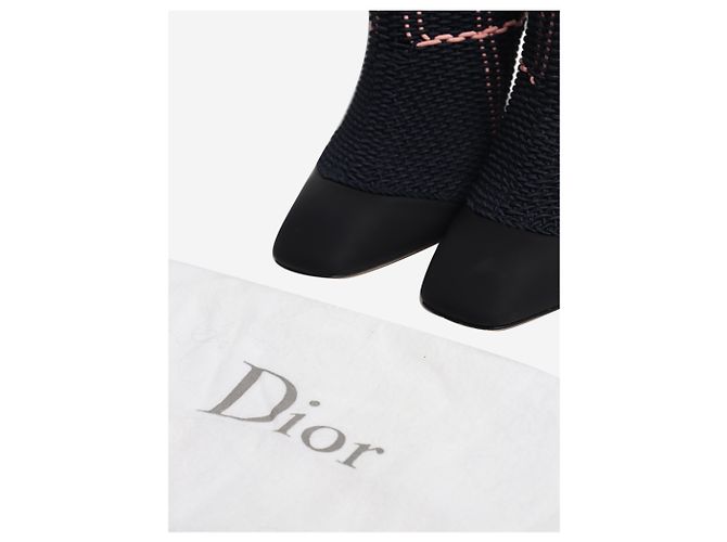 Dior Gewebe-Stiefeletten in Navy - size EU 38 - Ansicht 9