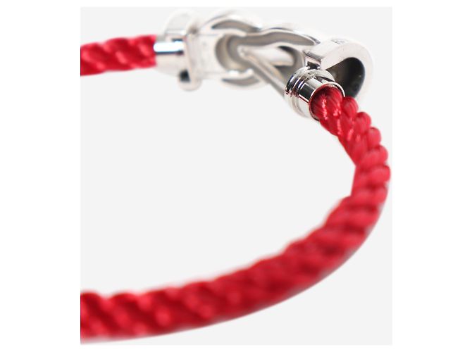Fred Bracciale Force 10 in oro bianco e oro rosso con diamanti - vista 4