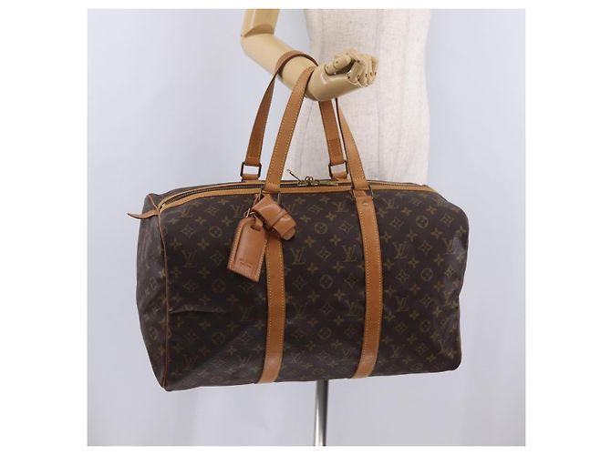 LOUIS VUITTON Monogram Sac Souple 45 Boston Bag M41624 LV - vista 26