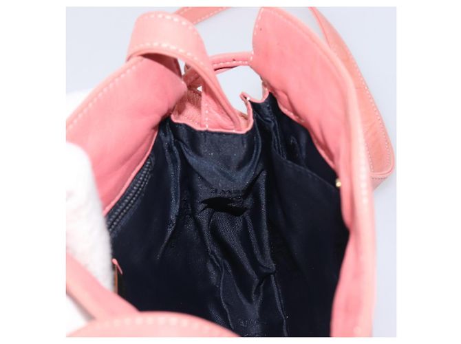 LOEWE Shoulder Bag Leather Pink Gold - vista 19
