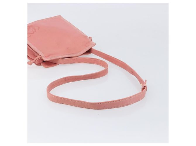 LOEWE Shoulder Bag Leather Pink Gold - vista 8