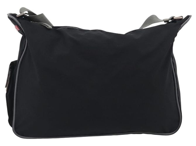 PRADA Schultertasche Nylon Black Silver - Ansicht 13