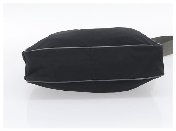 PRADA Schultertasche Nylon Black Silver - Ansicht 5