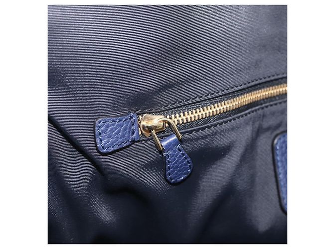 LOEWE Karie Shoulder Bag Leather Navy Gold - Ansicht 22