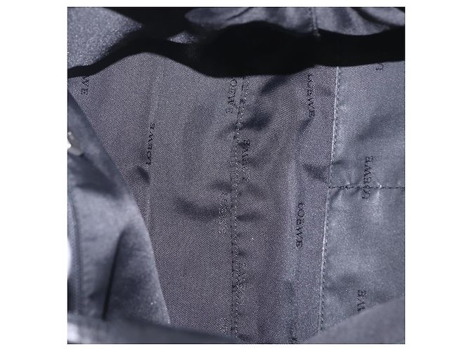 LOEWE Schultertasche Leder Schwarz Silber - Ansicht 11