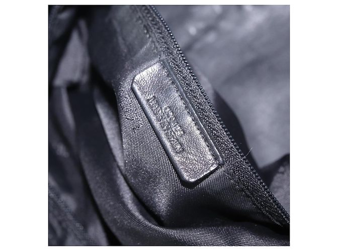 LOEWE Schultertasche Leder Schwarz Silber - Ansicht 12