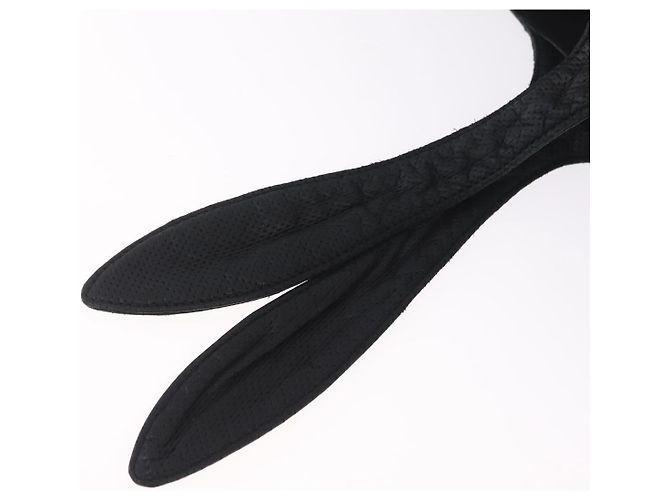 LOEWE Schultertasche Leder Schwarz Silber - Ansicht 9
