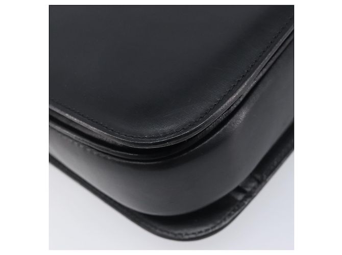 Céline CELINE Horse Carriage Shoulder Bag Leather Black Gold - vista 13