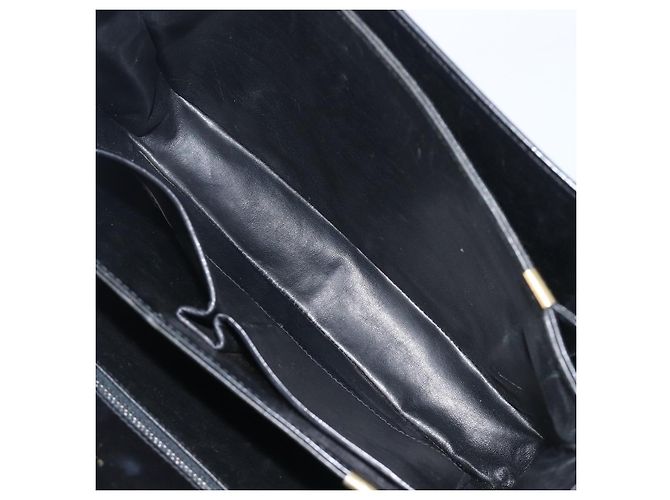 Céline CELINE Horse Carriage Shoulder Bag Leather Black Gold - vista 19