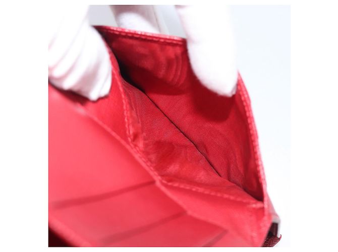 Billetera PRADA Bifold piel Saffiano Rojo Oro - vista 26