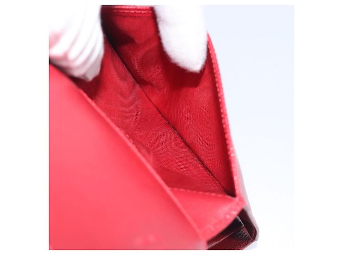 Billetera PRADA Bifold piel Saffiano Rojo Oro - vista 27