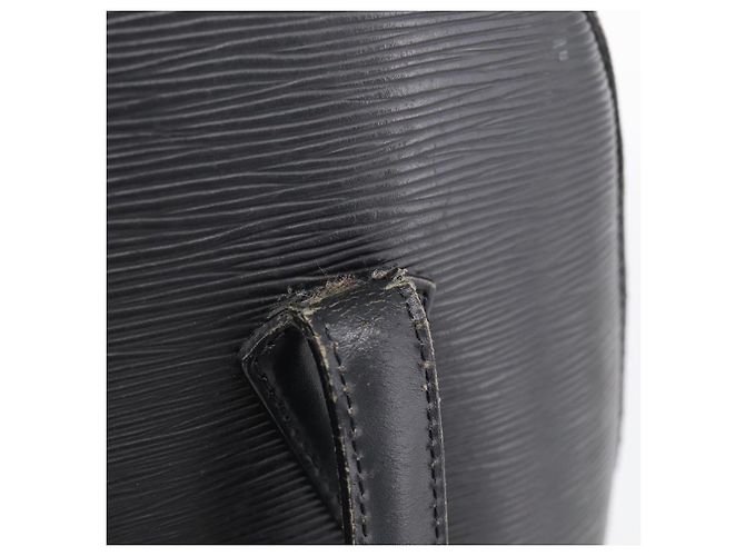 LOUIS VUITTON Epi Lussac Shoulder Bag Black M52282 LV - vue 14