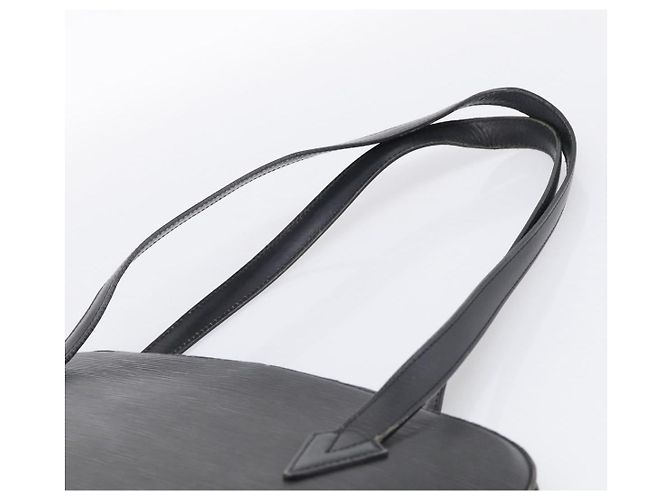 LOUIS VUITTON Epi Lussac Shoulder Bag Black M52282 LV - vue 8