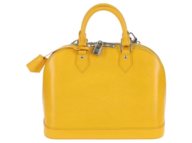 LOUIS VUITTON Epi Alma PM Hand Bag Mimosa M40951 LV - vista 13