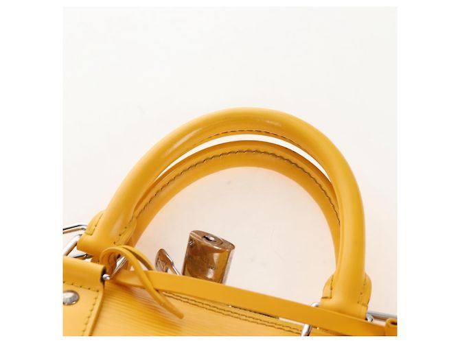 LOUIS VUITTON Epi Alma PM Hand Bag Mimosa M40951 LV - vista 15