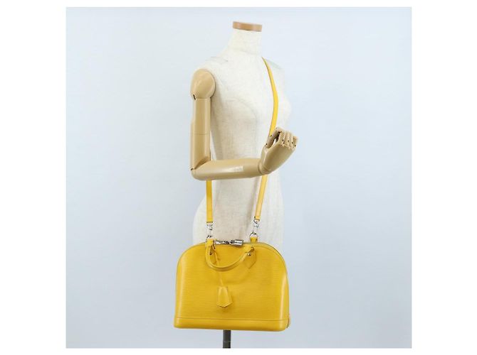 LOUIS VUITTON Epi Alma PM Hand Bag Mimosa M40951 LV - vista 28