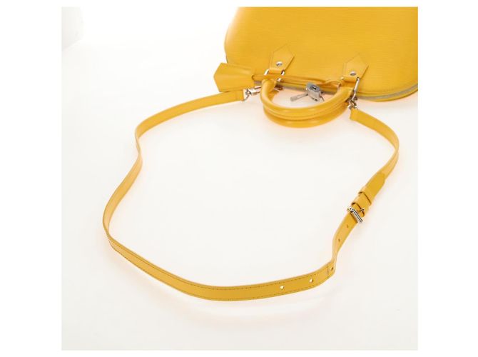 LOUIS VUITTON Epi Alma PM Hand Bag Mimosa M40951 LV - vista 7