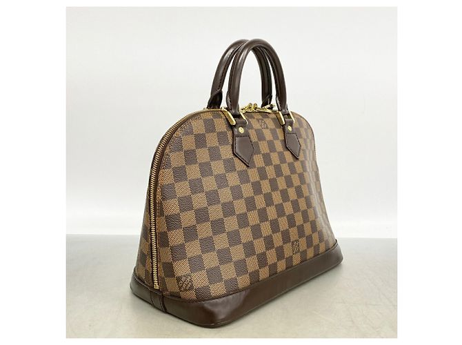 Borsa Louis Vuitton Damier Alma N51131 Ebene - vista 2