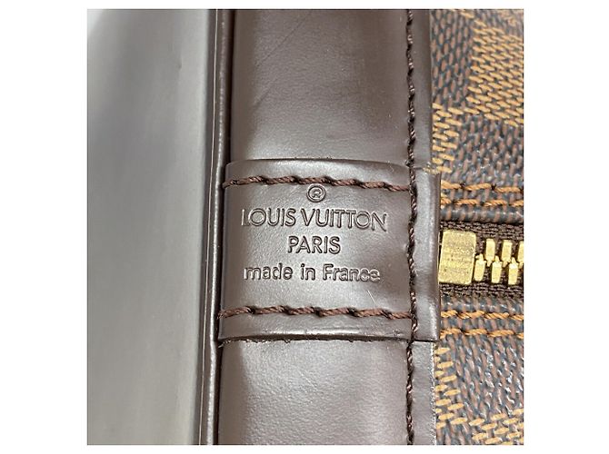 Borsa Louis Vuitton Damier Alma N51131 Ebene - vista 5