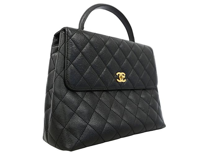 Borsa Chanel Matelassé in nero - vista 2