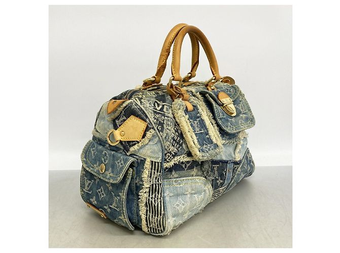 Bolso Louis Vuitton Monogram Denim Patchwork Speedy 30 - vista 2