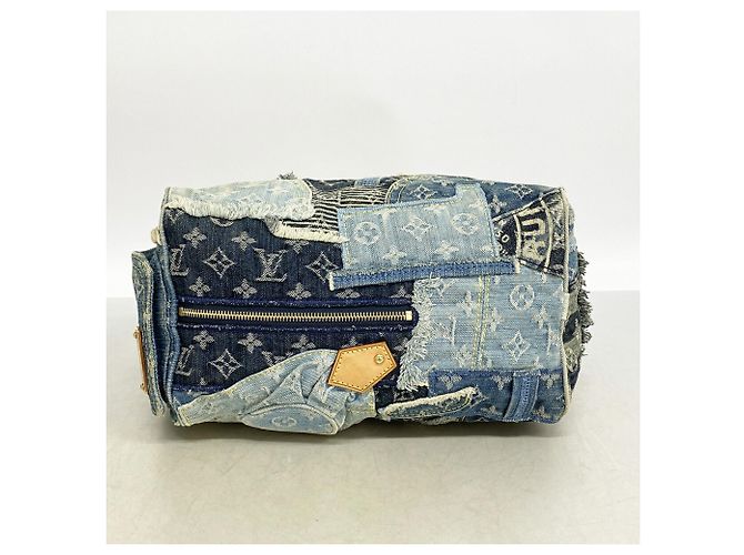 Bolso Louis Vuitton Monogram Denim Patchwork Speedy 30 - vista 3