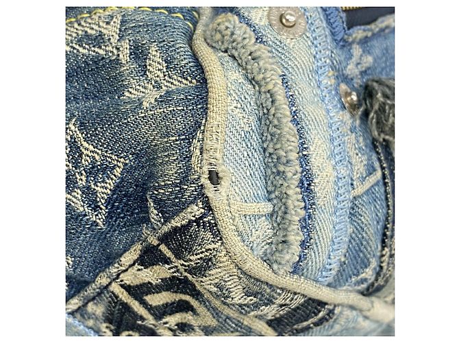 Bolso Louis Vuitton Monogram Denim Patchwork Speedy 30 - vista 6