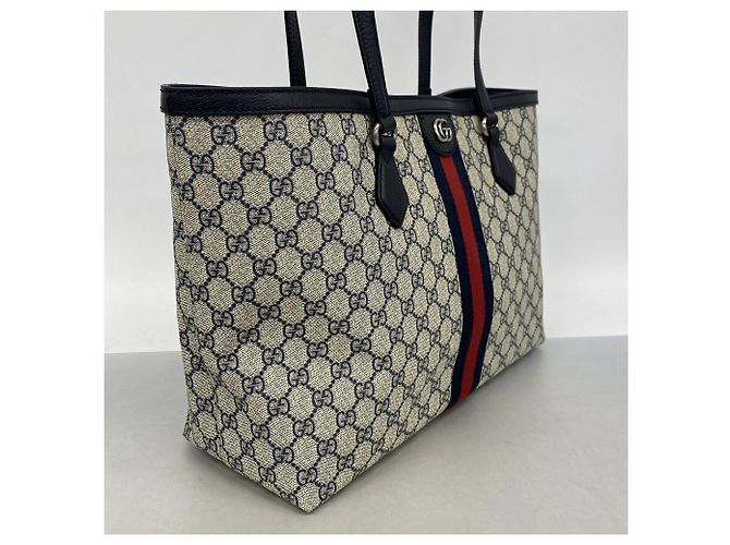 Borsa Tote Gucci Ophidia in Navy - vista 2