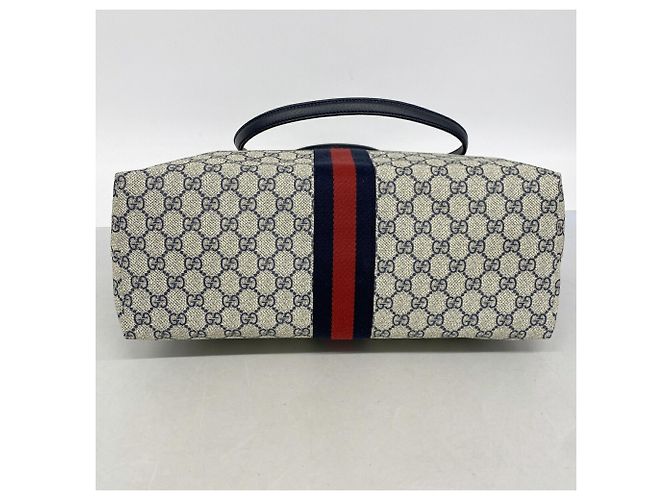 Borsa Tote Gucci Ophidia in Navy - vista 3