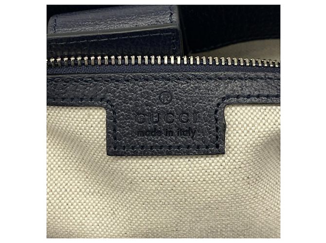 Borsa Tote Gucci Ophidia in Navy - vista 5