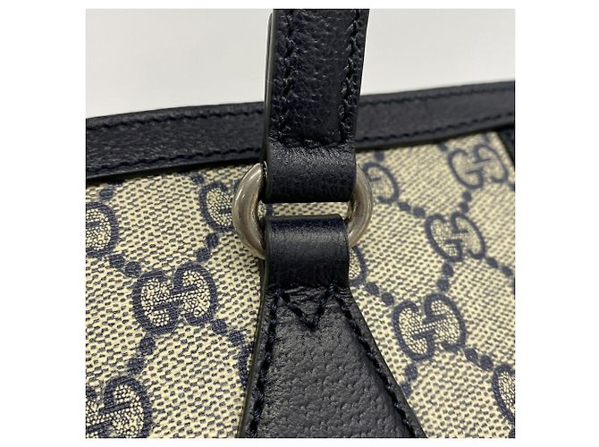 Borsa Tote Gucci Ophidia in Navy - vista 7